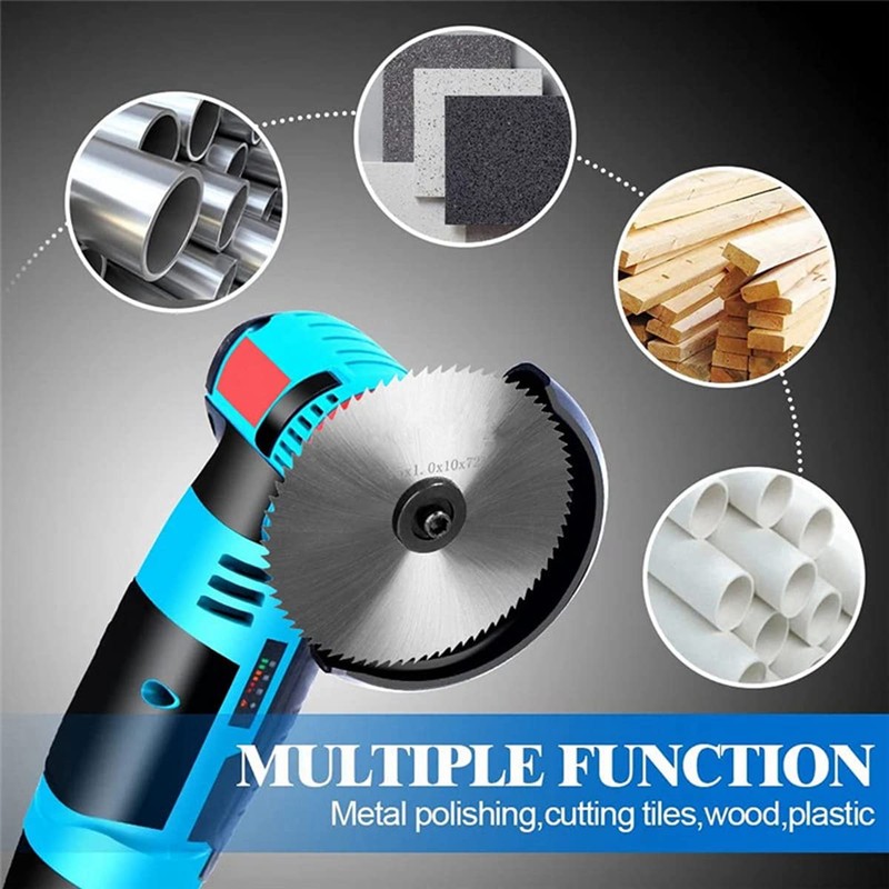Bumdenuu 16pcs 75X10Mm Angle Grinding Wheel Set Wood Metal Cutting