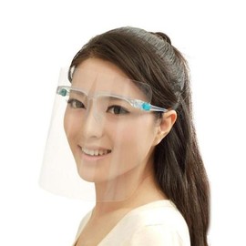 Transparent Full-Face Shield Safety Mask / 안면보호 투명 풀페이스 쉴드 안전 마스크