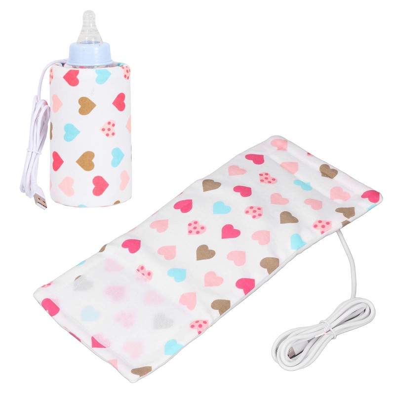 Travel Milk Heat Bag USB Portable Compact Zip Closure Thermostat