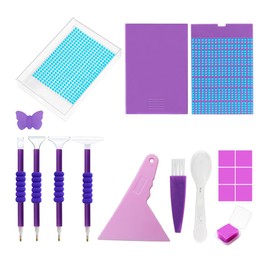 BOPRKTM 20 Pieces Diamond Painting Accessories DIY 5D Diamond Painting Tool Set Diamond Painting Pen Diamond Painting Accessories Pen for Diamond Painting DIY Nail Art