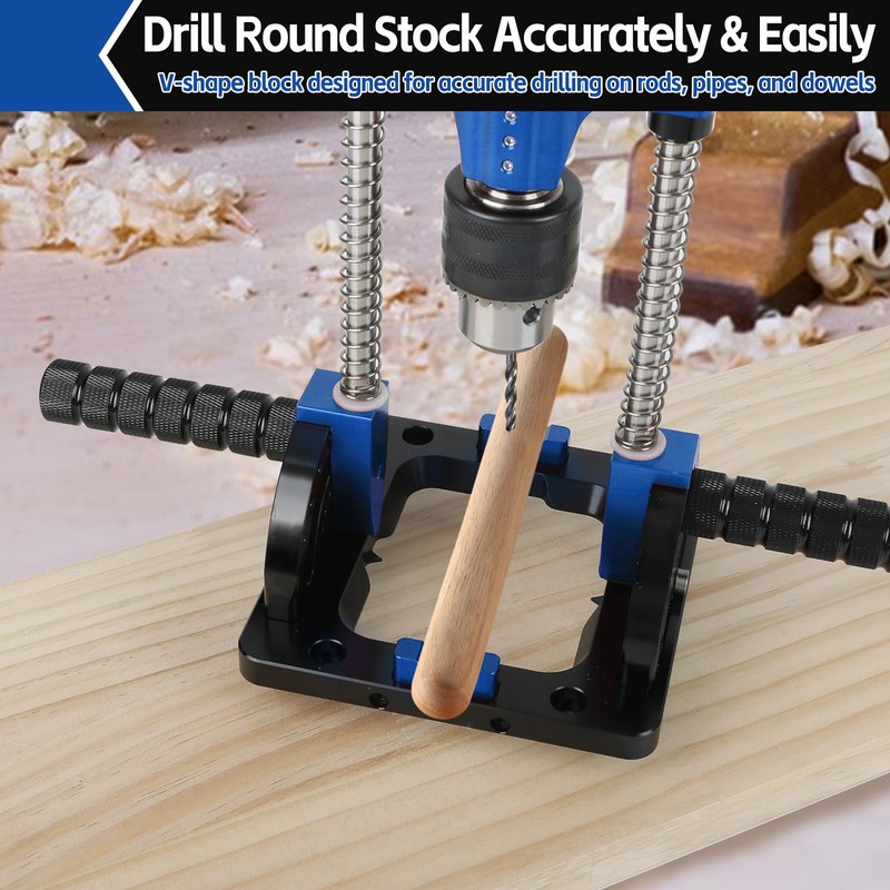 Upgraded Portable Drill Guide – 0° to 60° & 90°