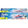 Ziploc Ziploc Freezer Bags, Large, 48 Count