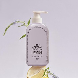 odiD Milk Insella Perfumed Body Lotion, 16.9 fl oz (500 ml), Verbena Lavender, Body Milk, Highly Moisturizing, Moisturizing, Hypoallergenic, Milk Ceramide, Non-Sticky