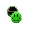 Smiley Face Pinback Buttons – Classic Round Badge, Durable Metal