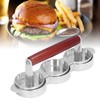 Hamburger Press Patty Mold Mini Burger Press Maker for Outdoor