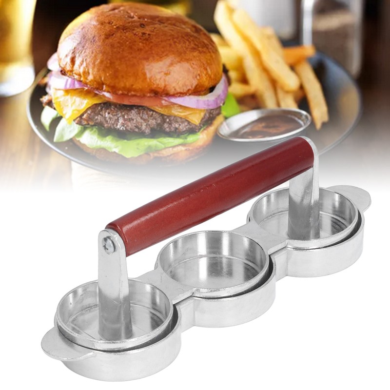 Hamburger Press Patty Mold Mini Burger Press Maker for Outdoor