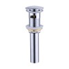 KES Bathroom Sink Drain with Overflow Vessel Vanity Sink Pop