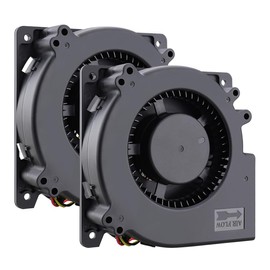 GDSTIME 2PCS 120mmx32mm 24V DC Cooling Fan Blower Exhaust Fan for Equipment Cabinet Cooling 2Pin