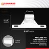 Command Electronics 12V LED License Plate Light with Mounting Bracket