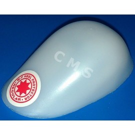 M-F Athletic Plastic Heel Protector Cup Heat Moldable Regular W7.5+/M6+ ONE by M-F Athletic Company