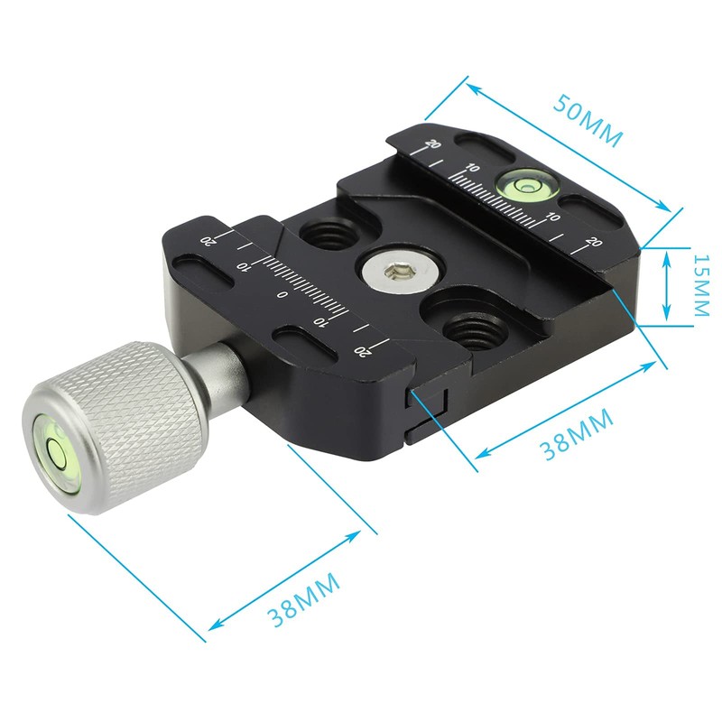 Leftfoto Quick Release Clamp for Arca Swiss Clamp Style Tripod