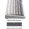 AKepopery 134 Keys MOA PBT Keycaps Set for Cherry Gateron
