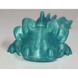 3D Printed Articulated 5” Cute Baby Axolotl Tadpole Fidget Toy