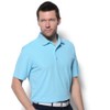 Monterey Club Men's X-Cool Collection Solid Polo Shirt #1090 (Moderate