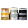 Scotch Washi Tape, Glitter Metallic Design, 15 Rolls, Great for
