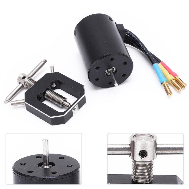 3650 3900KV Waterproof Brushless Motor Set with Pinion Gear Puller