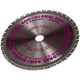 Motoyuki SS-180-40 Global Saw Chip Saw for Both Iron and Stainless Steel