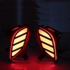 KITOCARTOP LED Rear Bumper Reflectors Tail Lights Fit for 2020-2023