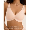 Cuteio Wireless Bras for Women - No Underwire Padded Bralettes