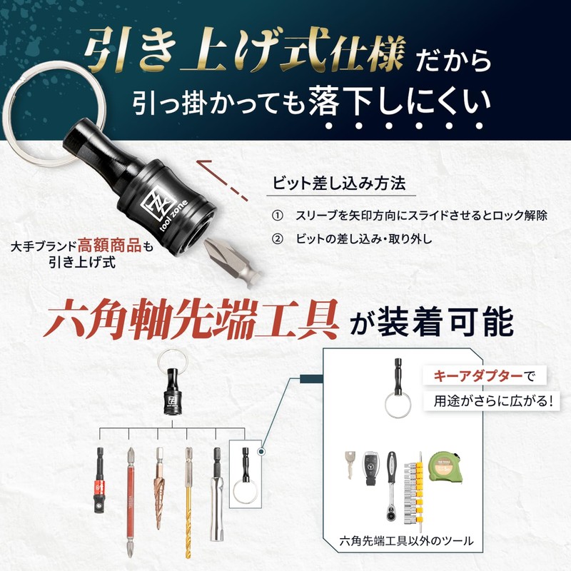 【Featured on So Jorge's Setagaya Base】Bit Holder Pull-Up TOOL ZONE