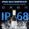 TJJTGBR P15D H6M LED bulbs Motorcycle Bulbs 8000K Ice Blue,For