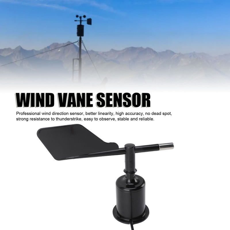 Wind Direction Sensor 360 Degree High Accuracy Rotation Type Anemometer