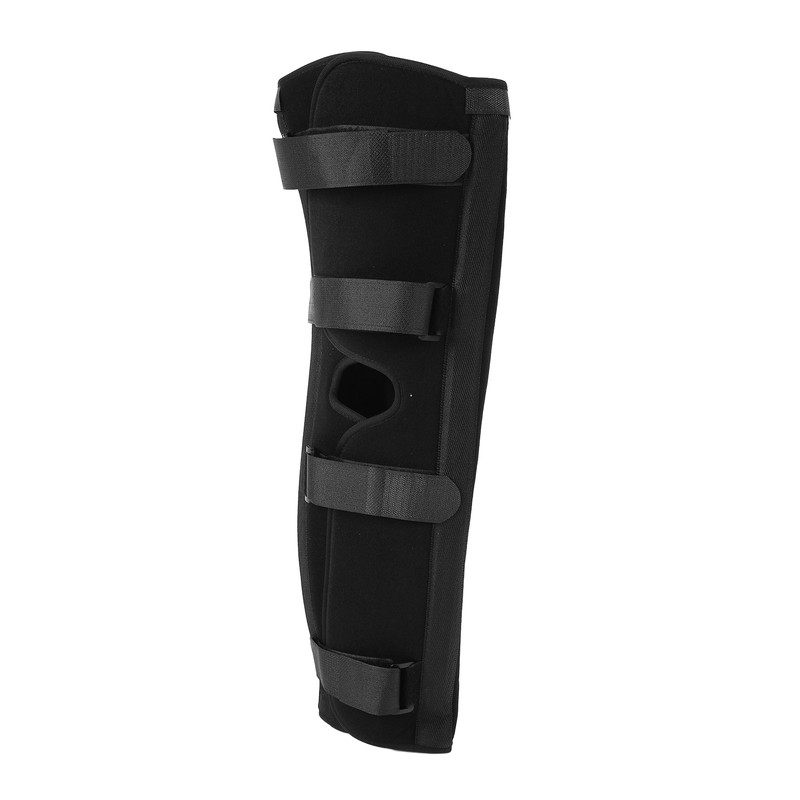 Knee Immobilizer One Piece Lightweight Steel Plate Supports Adjustable Comfortable