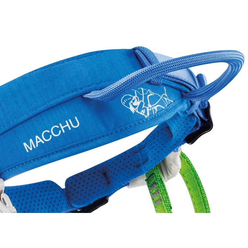 Petzl MACCHU Kids' Climbing Harness - Adjustable Seat Harness for