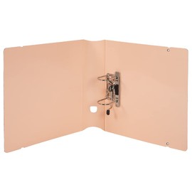 Exacompta 53764E Premium Folder Exafile 2.0 Round Spine 8 cm Wide DIN A4 Glued Spine Label Prem'Touch Watercolour Coral Red Ring Binder Letter Folder Office Folder Plastic Folder