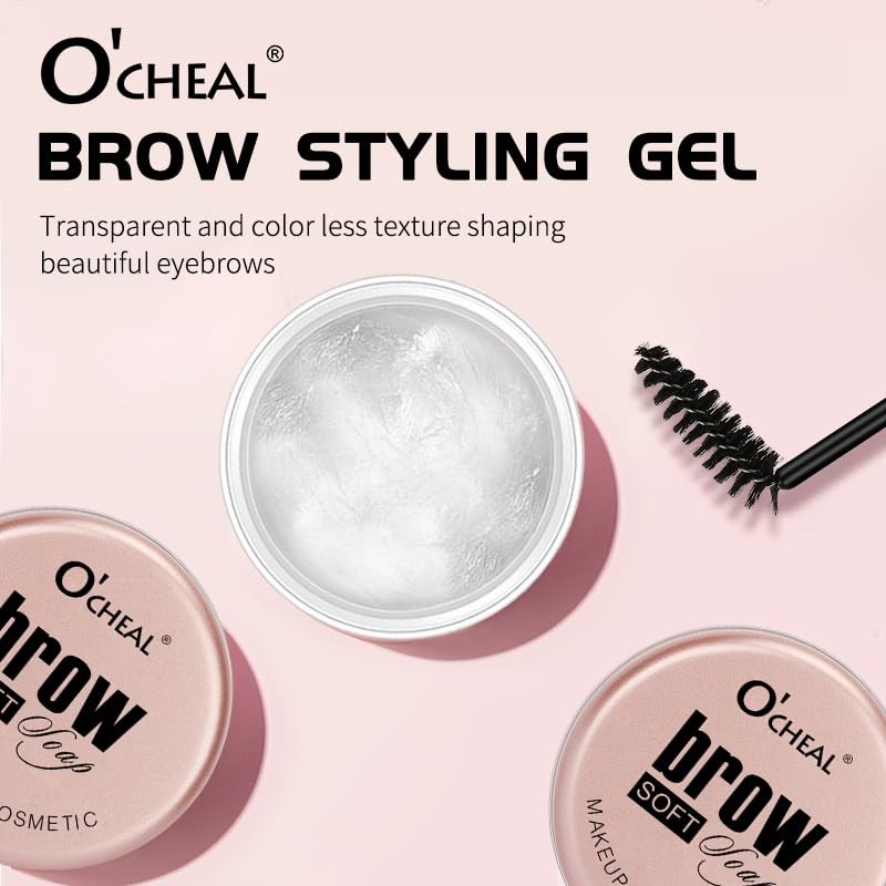 O'CHEAL Eyebrow Styling Gel 3D Feathery Wild Brow Wax Waterproof
