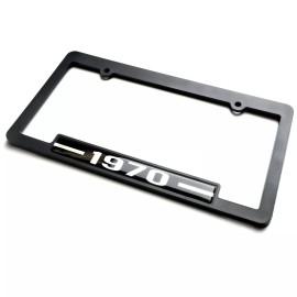1970 Classic Car & Truck License Plate Frame. Antique Automobile year models.