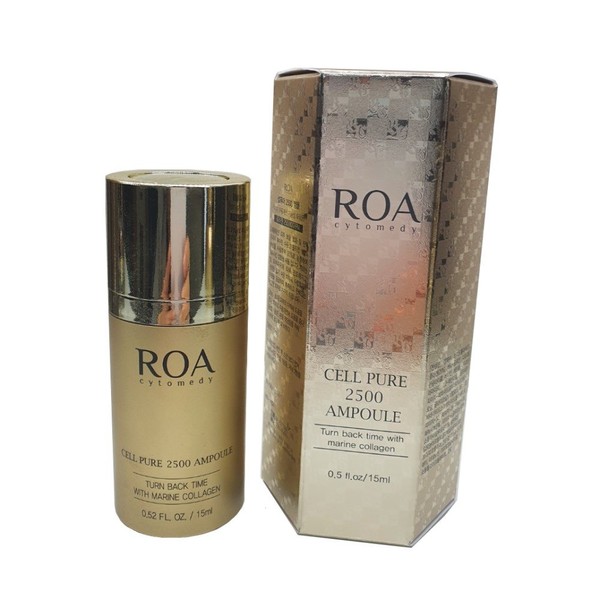 Roa CellPure Wrinkle Improvement Whitening Lifting Functional Collagen Ampoule 15ml