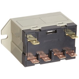 Omron G7L-2A-TUB-CB-AC24 General Purpose Relay, Class B Insulation, QuickConnect Terminal, Upper Bracket Mounting, Double Pole Single Throw Normally Open Contacts, 71 mA Rated Load Current, 24 VAC Rated Load Voltage