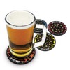 PRETYZOOM Set of 4 Food Tray Cup Coasters for Table
