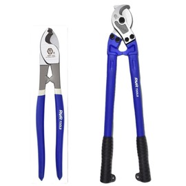 Heavy Duty Cable Cutters Set - 10-Inch and 14-Inch, for Copper and Aluminum Cable Cutting, Includes 2 Pcs,Stainless Steel Wire Rope Cutter
