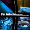 XT AUTO Ice Blue 12v 15 Led 30cm Car Flexible