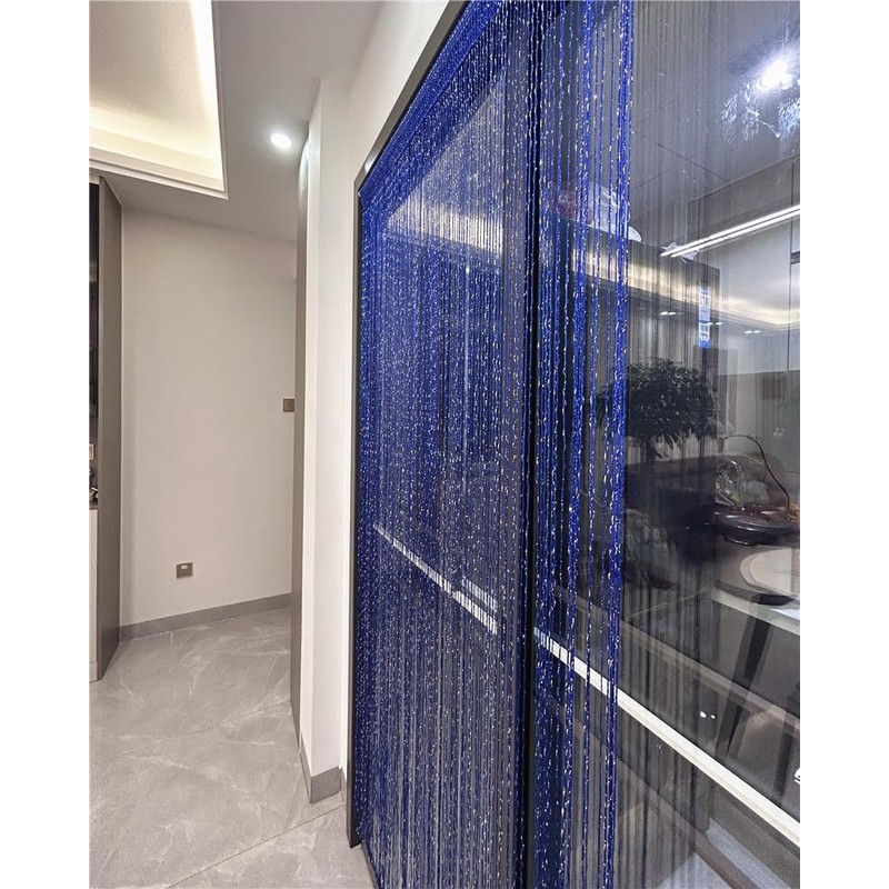ave split Decorative Door String Curtain Wall Panel Fringe Window