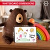 Scribbledo Set of 5 Small White Board Dry Erase Boards