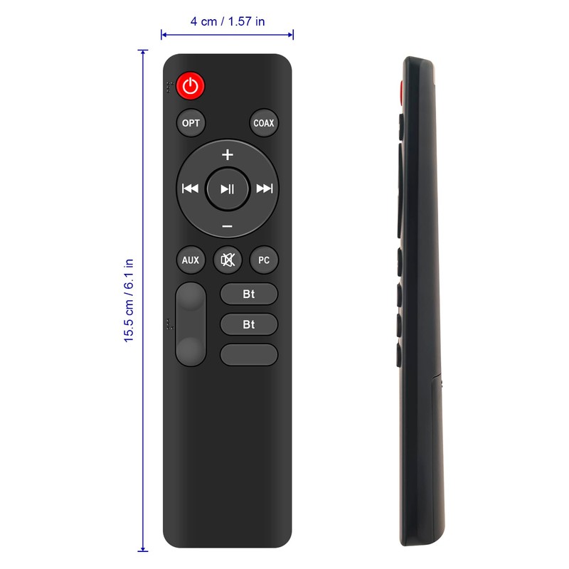 AIDITIYMI RCA10C-S351DB Replacement Remote Control Compatible with Edifier