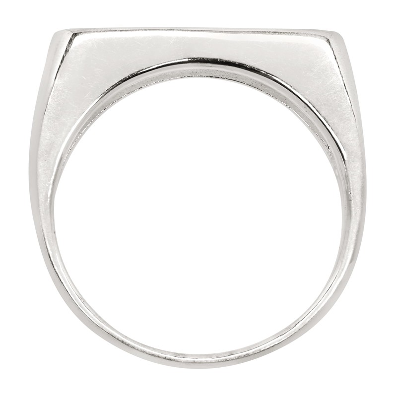 Silpada 'Big Idea' Flat-Top Ring in Sterling Silver, Size 6,