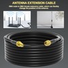 onelinkmore Low-Loss Coaxial Extension Cable 35Ft RG58 SMA Female to