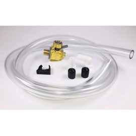 Fumoto F133S Oil Drain Valve with Heavy Duty 3' Hose Kit - S/S F103S