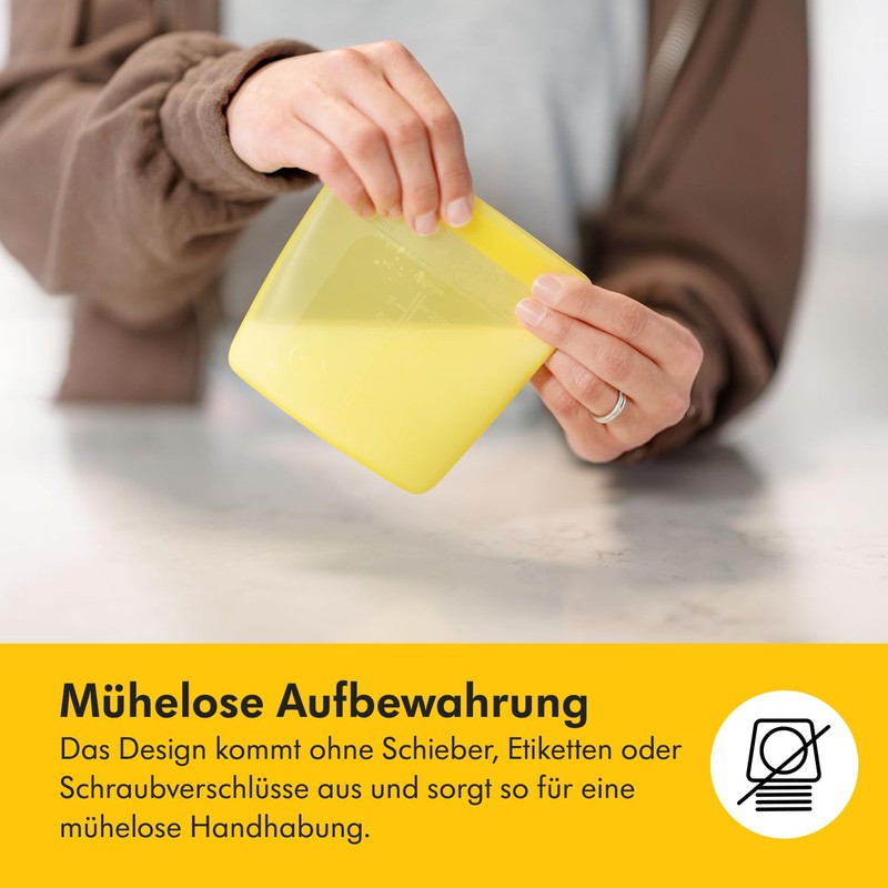 Medela Reusable Breast Milk Bags - Wide Mouth and Double