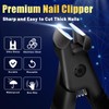 Professional Nail Clippers for Thick Toenails - Ultra Sharp, Anti-Slip