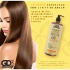 Kit Shampoo Acondicionador Y Mascarilla Gd3 Aceite De Argan