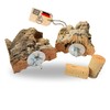 2 x Cork Seating Board 10 cm x 10 cm,
