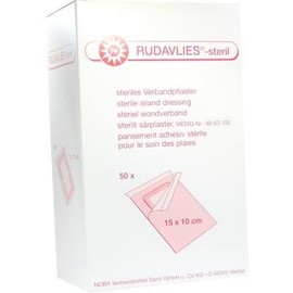 NOBAMED Paul Danz AG RUDAVLIES-steril Verbandpflaster 10x15 cm