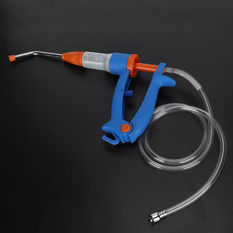 20ml Adjustable Continuous Vaccine Injector Automatic Feeding Injection Tool Veterinary