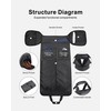 NPBAG Convertible Garment Duffle Bags for Travel - Carry on