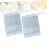 CAXUSD 2pcs Exfoliating Pouch Net Handmade Soap White Efficient Maker